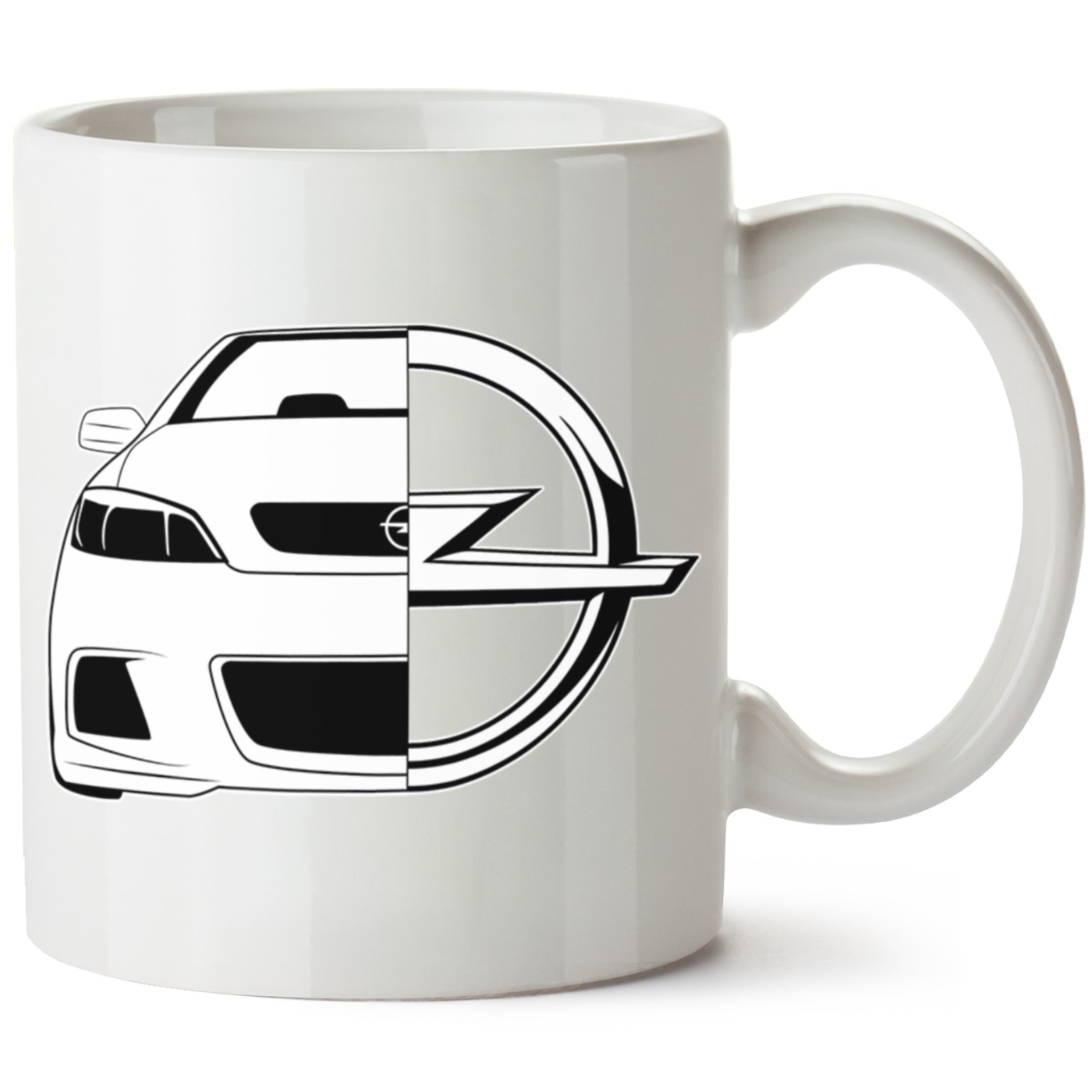 Opel Astra G Baskılı Porselen Kupa Bardak