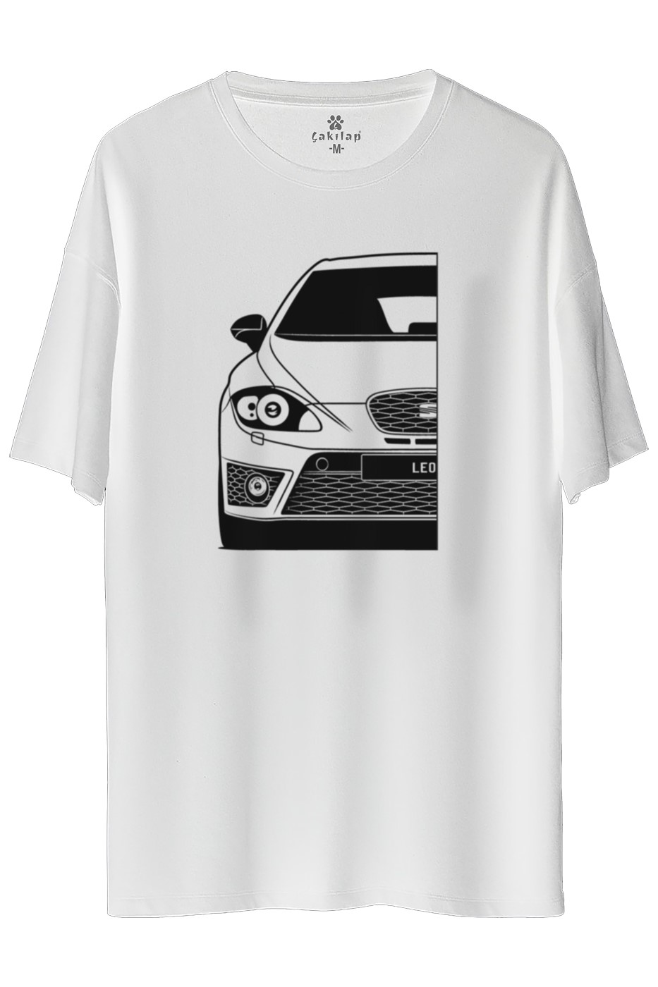 Seat Leon Mk2 Baskılı Oversize Tişört