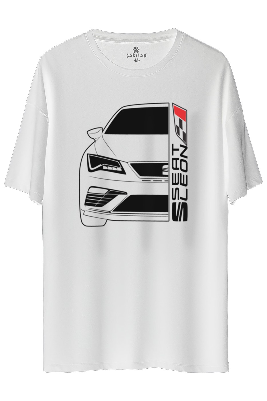 Seat Leon Mk3 Baskılı Oversize Tişört