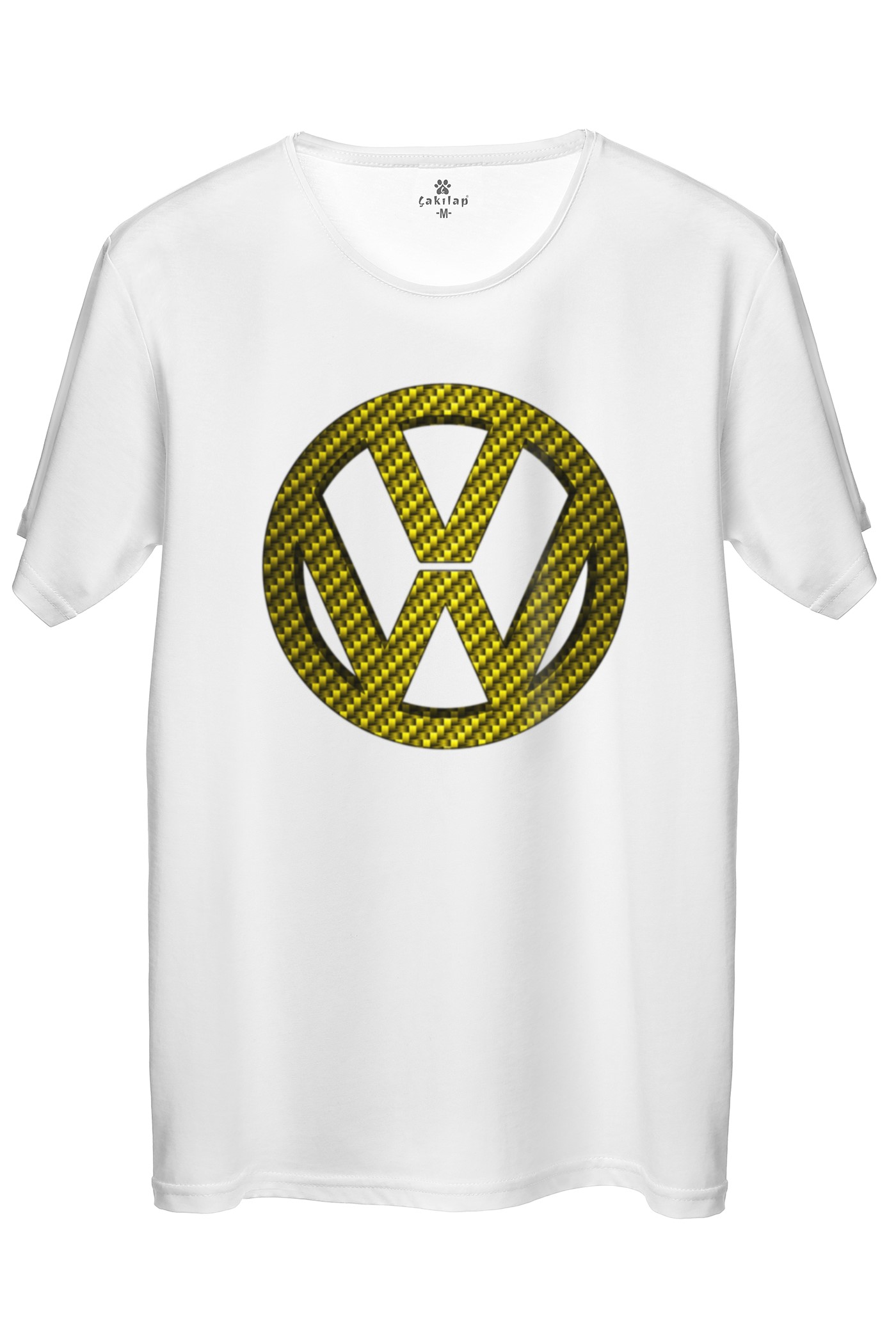 Vw Logo Baskılı Regular Tişört