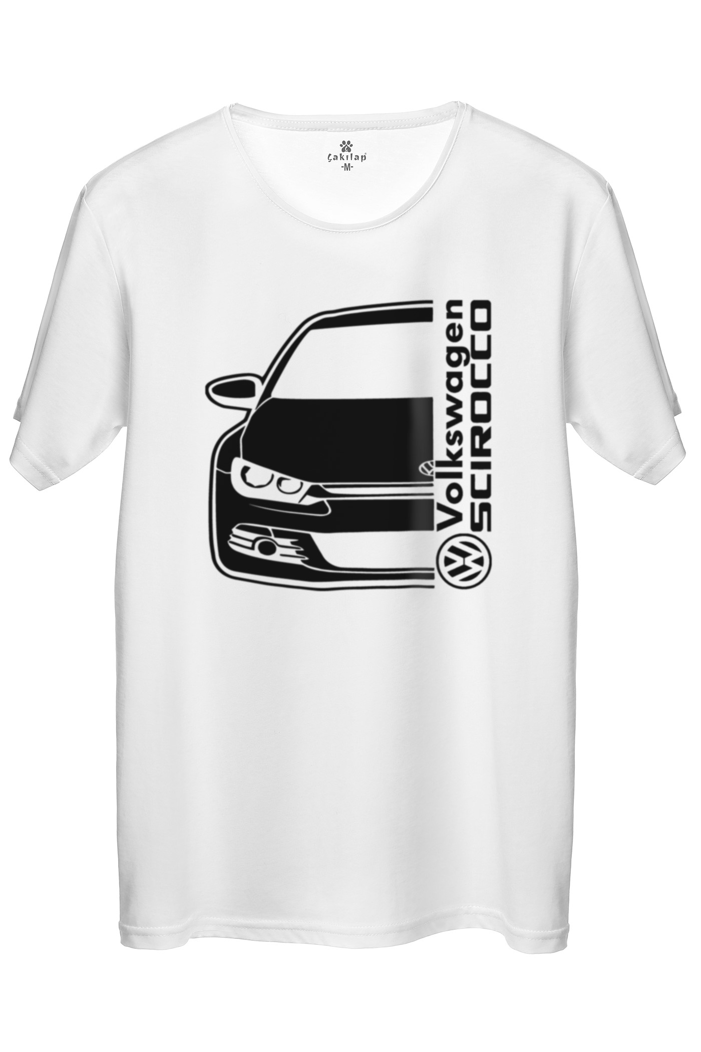Vw Scirocco Baskılı Regular Tişört