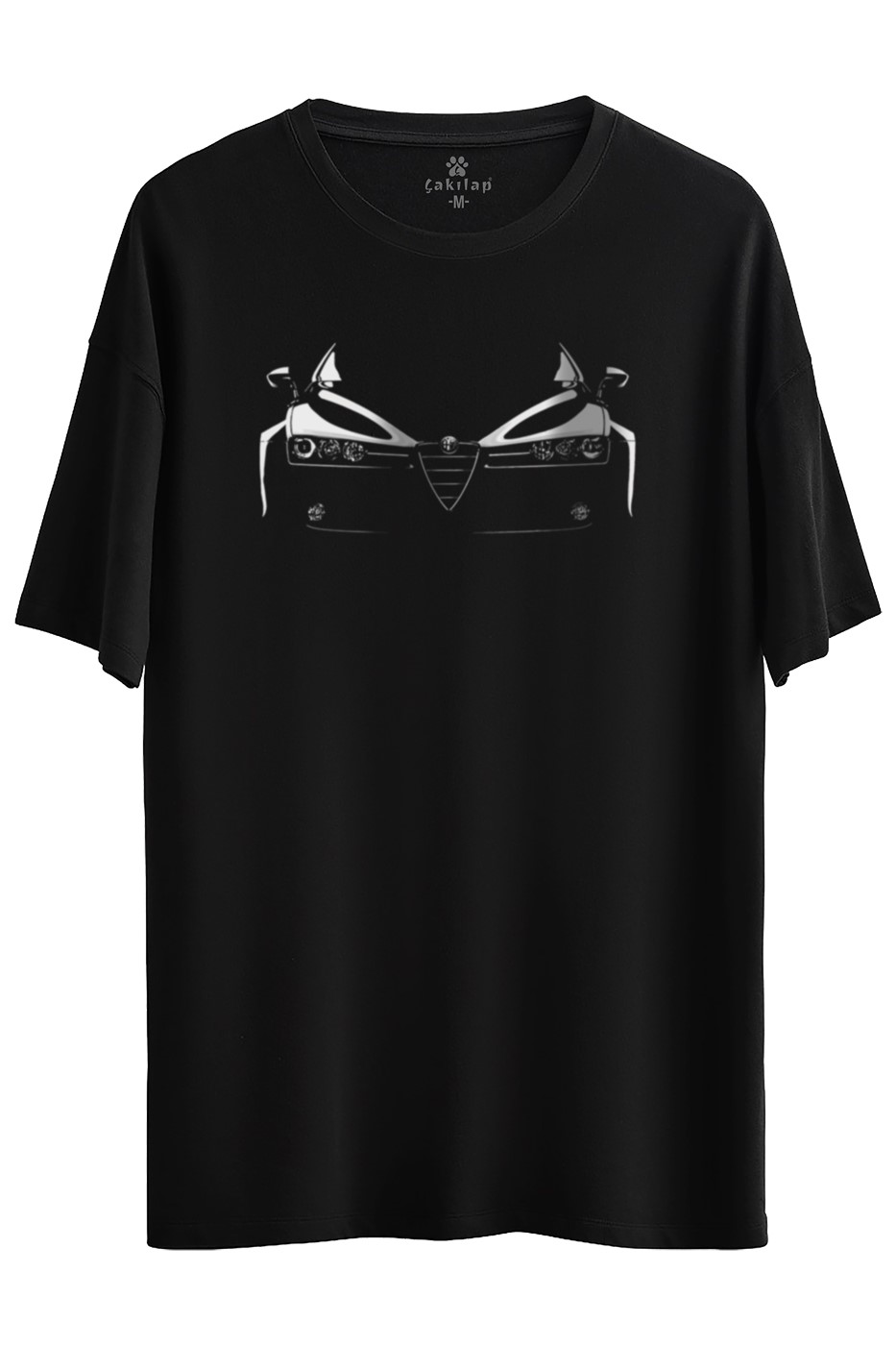 Alfa Romeo 159 Baskılı Oversize Tişört