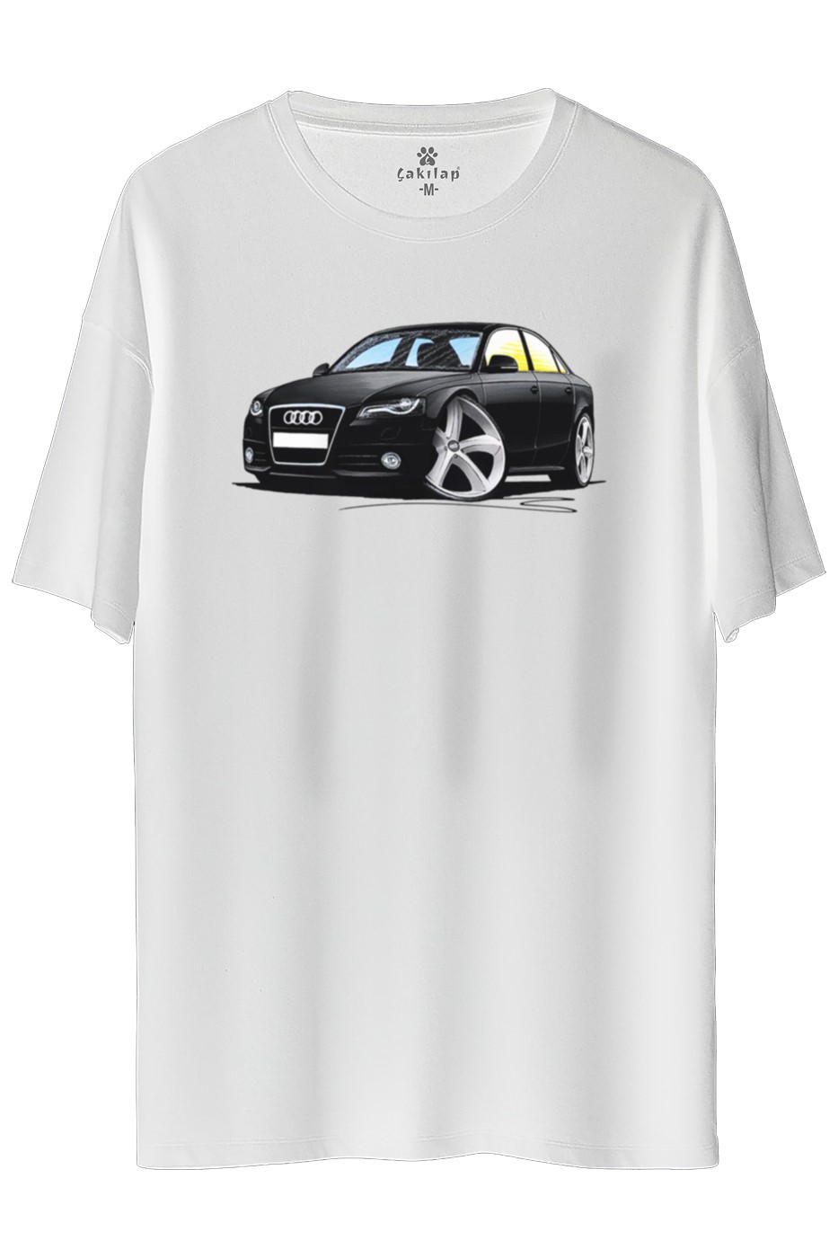 Audi A4 Mk4 Baskılı Oversize Tişört