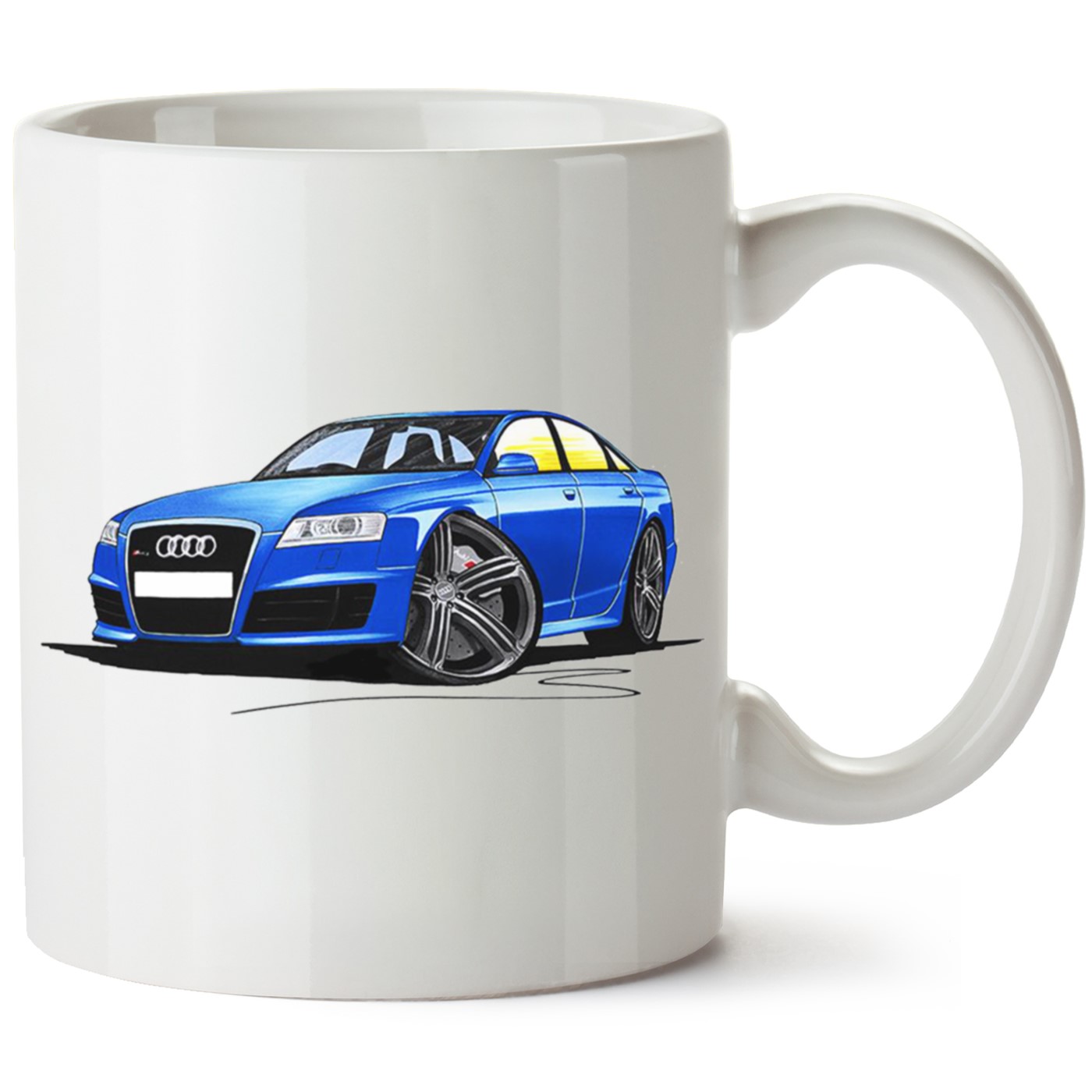 Audi A6 Baskılı Porselen Kupa Bardak