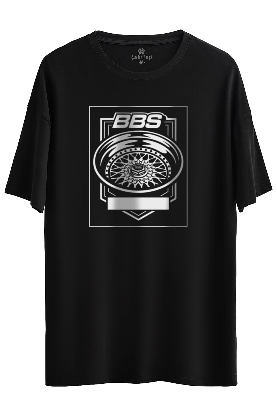 Bbs Baskılı Oversize Tişört