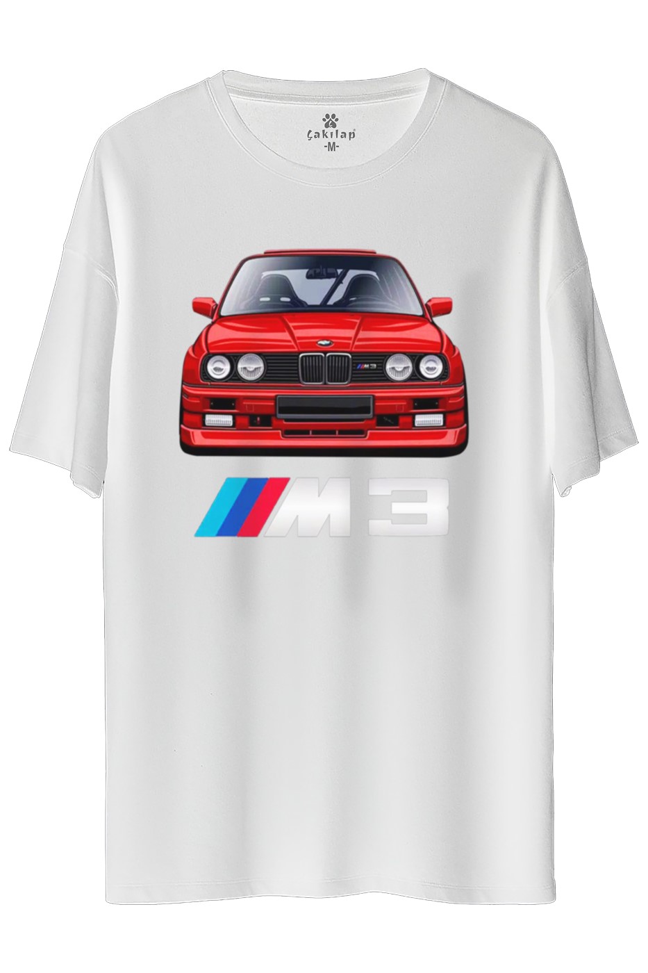 Bmw E30 Baskılı Oversize Tişört