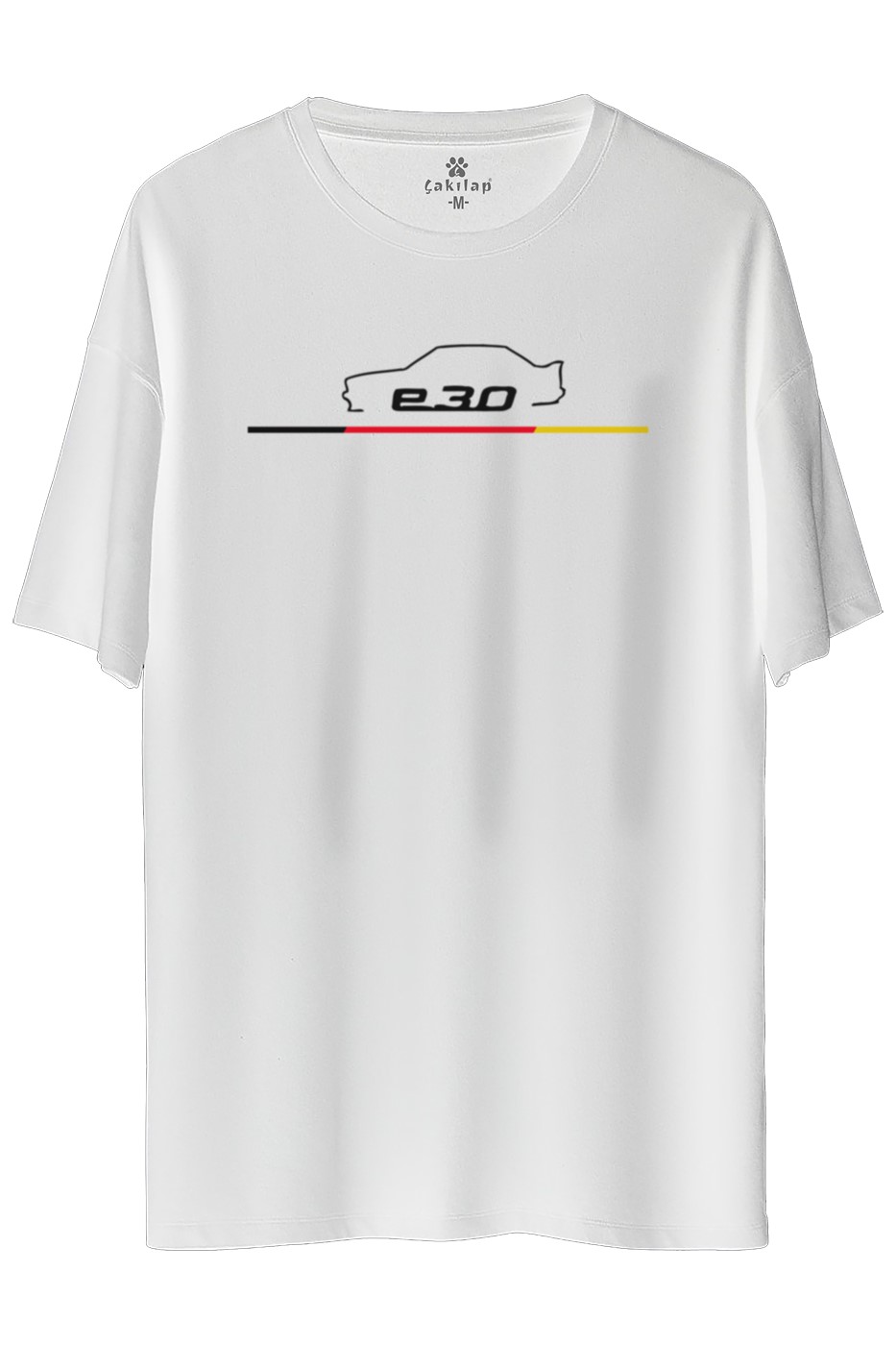 Bmw E30 Baskılı Oversize Tişört