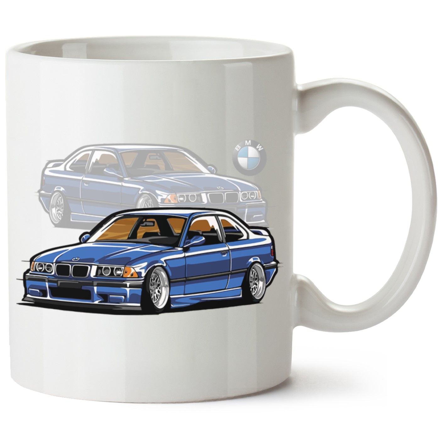 Bmw E36 Baskılı Porselen Kupa Bardak