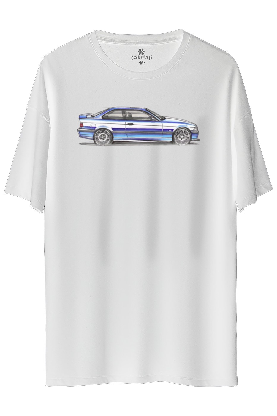 Bmw E36 Baskılı Oversize Tişört