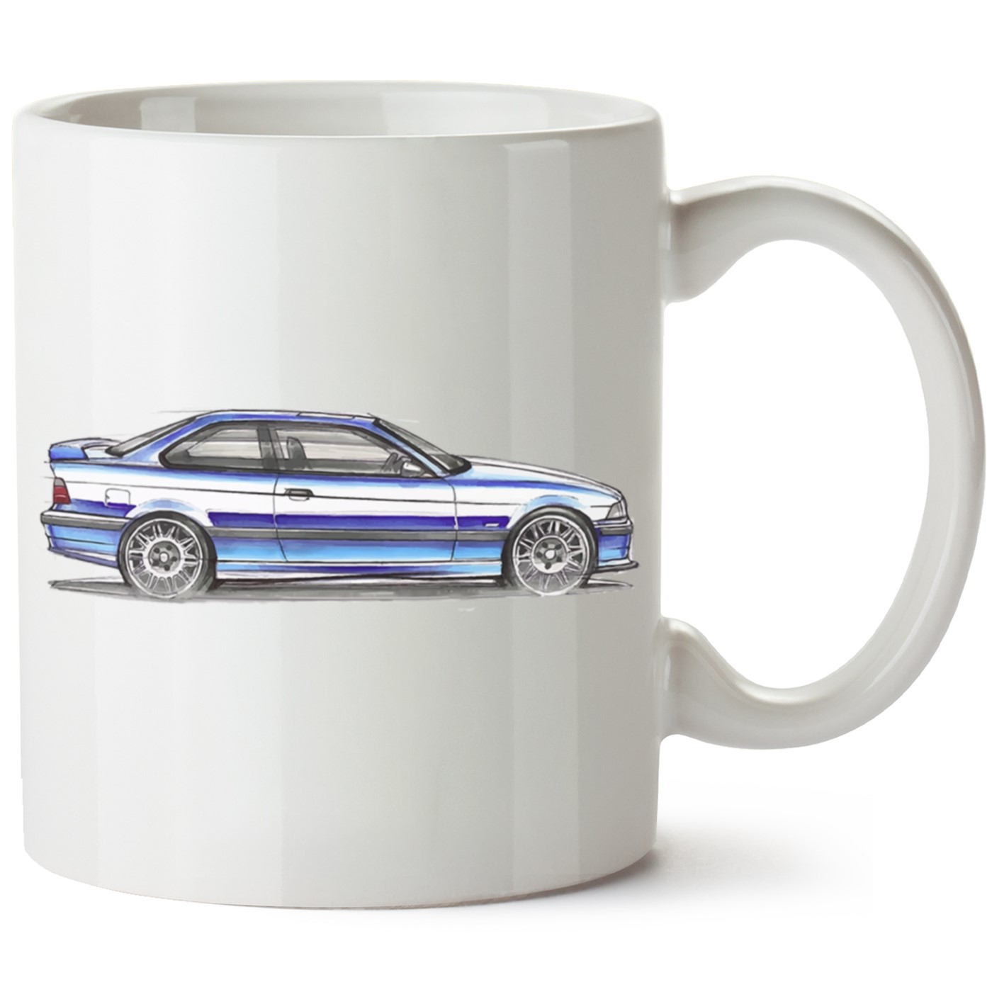 Bmw E36 Baskılı Porselen Kupa Bardak