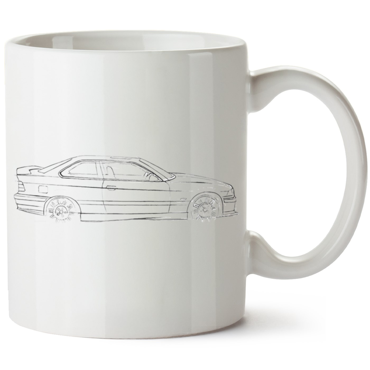 Bmw E36 Baskılı Porselen Kupa Bardak