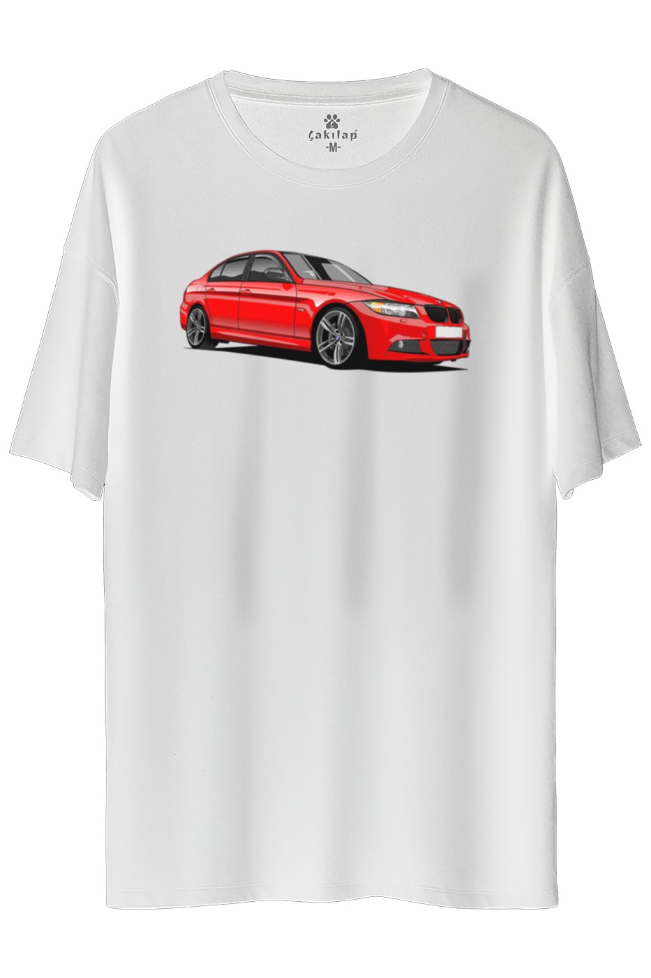 Bmw E90 Baskılı Oversize Tişört