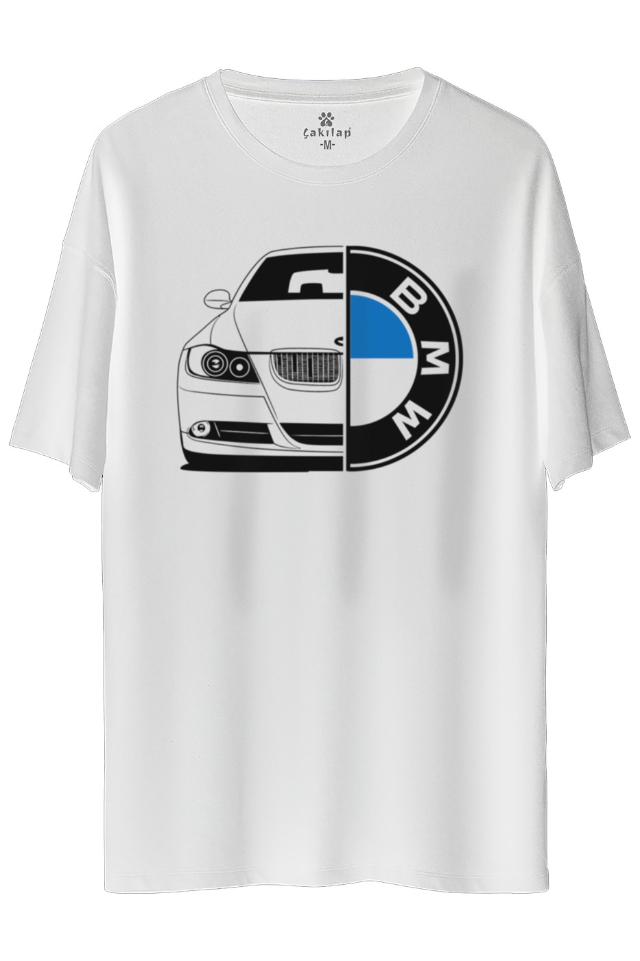 Bmw E90 Baskılı Oversize Tişört