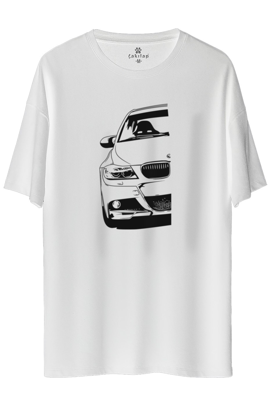 Bmw E90 Baskılı Oversize Tişört