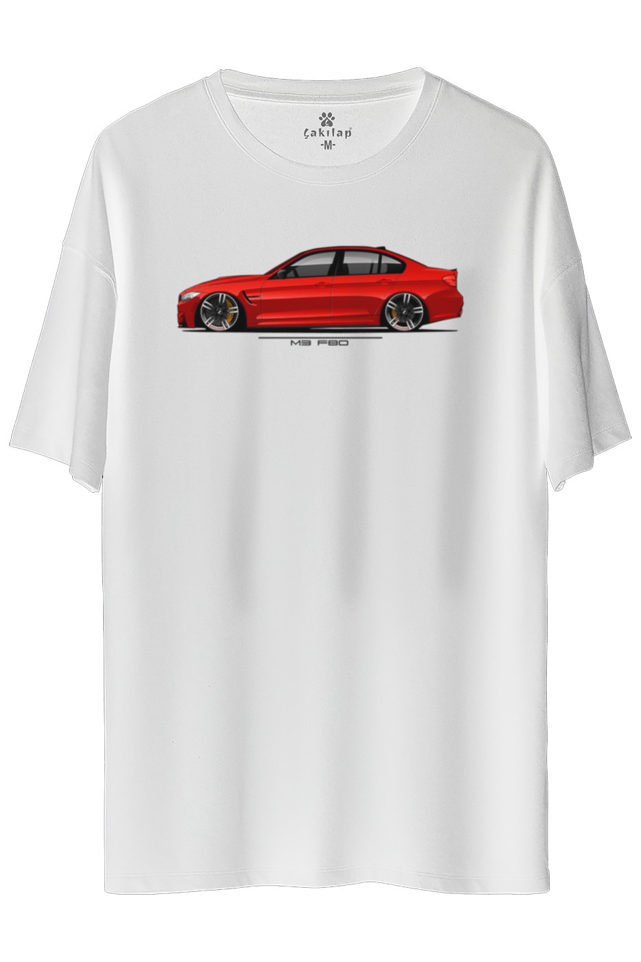 Bmw F30 Baskılı Oversize Tişört