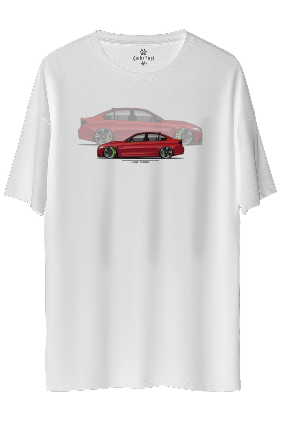 Bmw F30 Baskılı Oversize Tişört