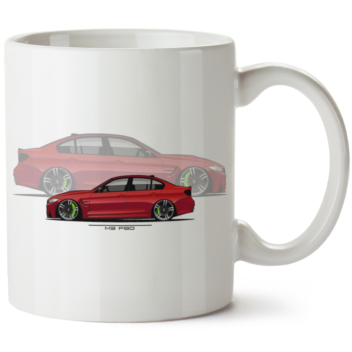 Bmw F30 Baskılı Porselen Kupa Bardak