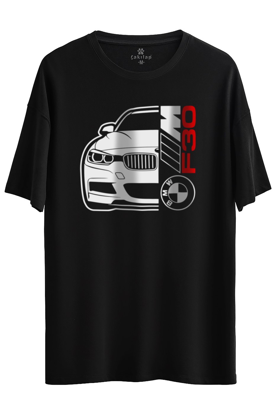 Bmw F30 Baskılı Oversize Tişört