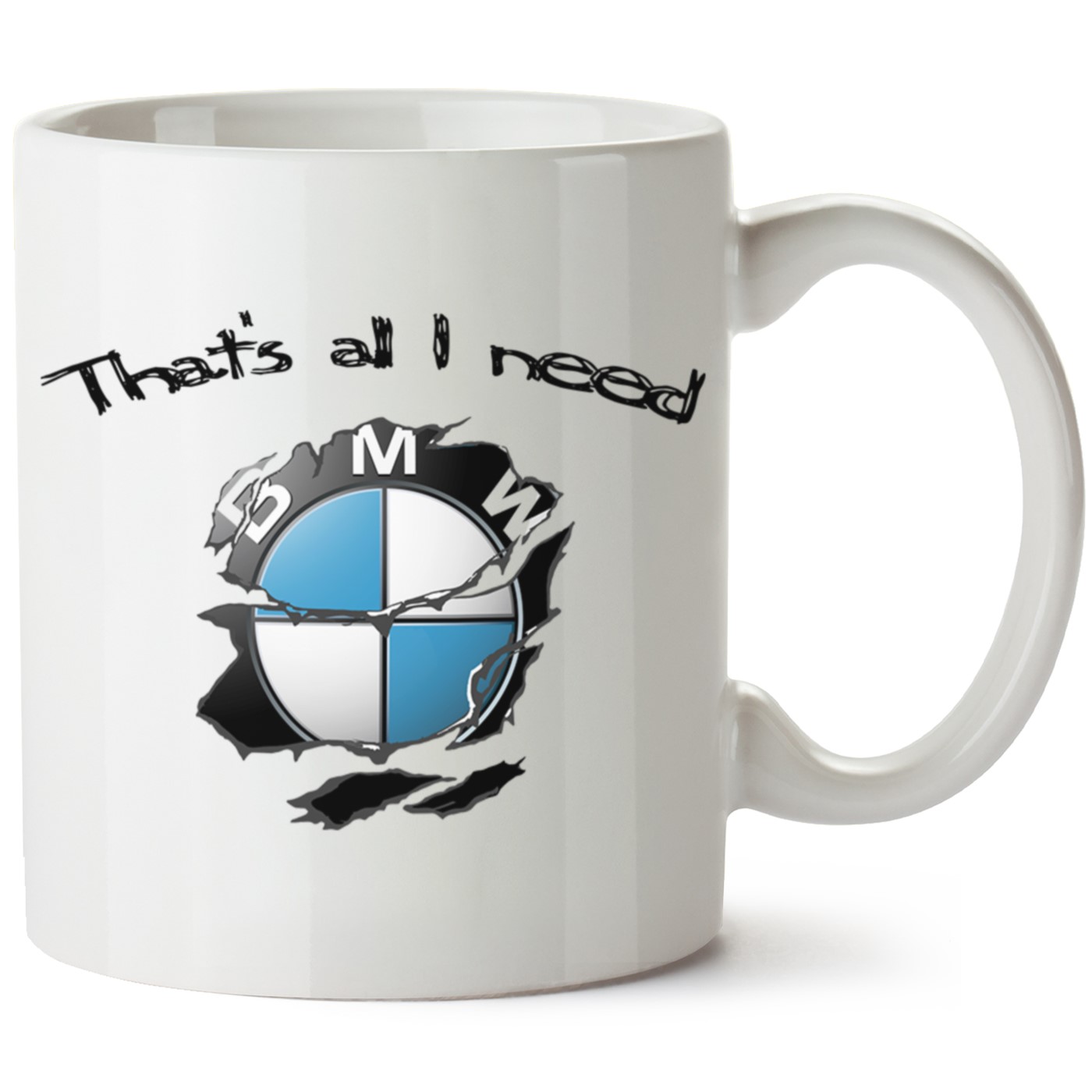 Bmw Logo Baskılı Porselen Kupa Bardak