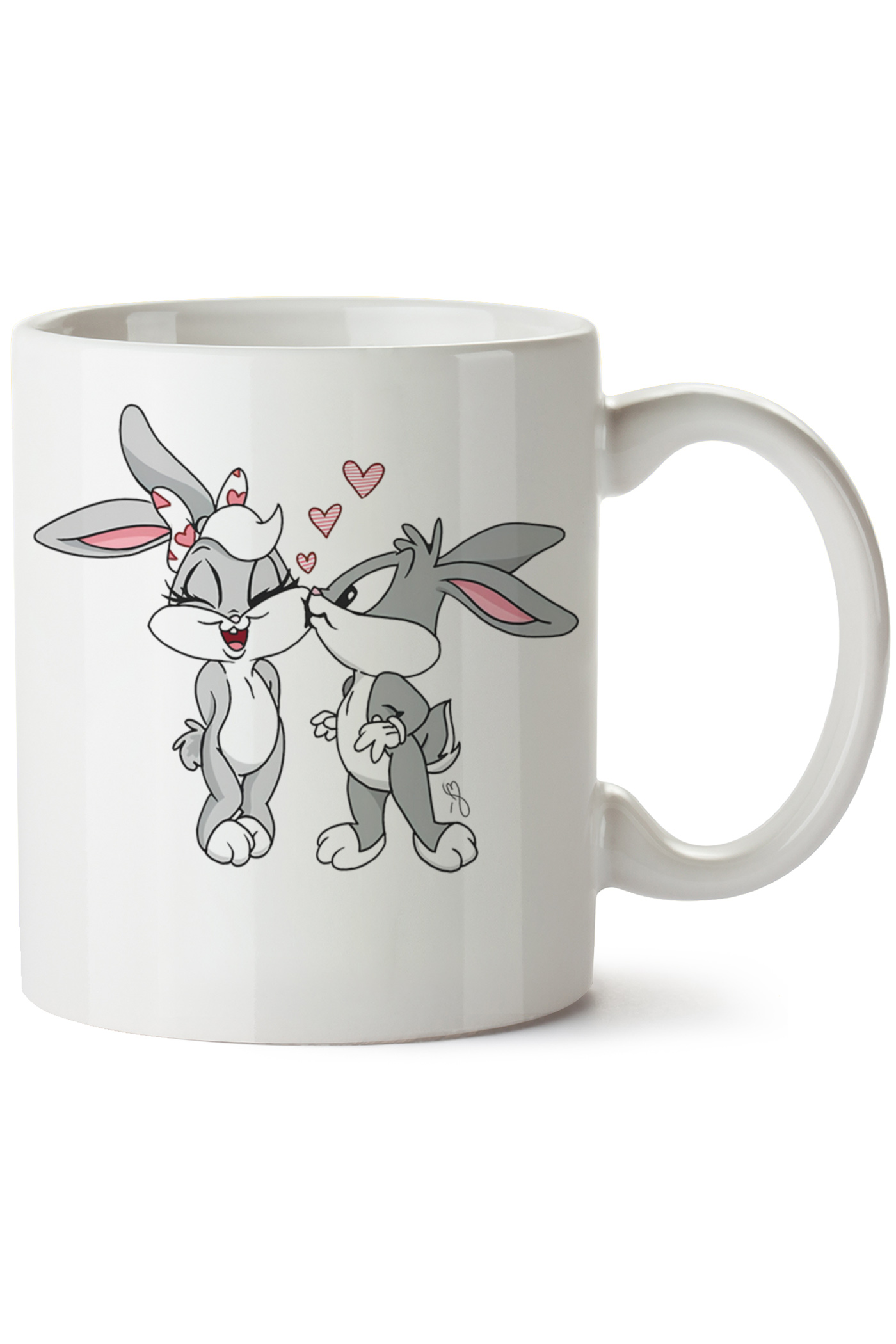 Bugs Bunny Baskılı Porselen Kupa Bardak