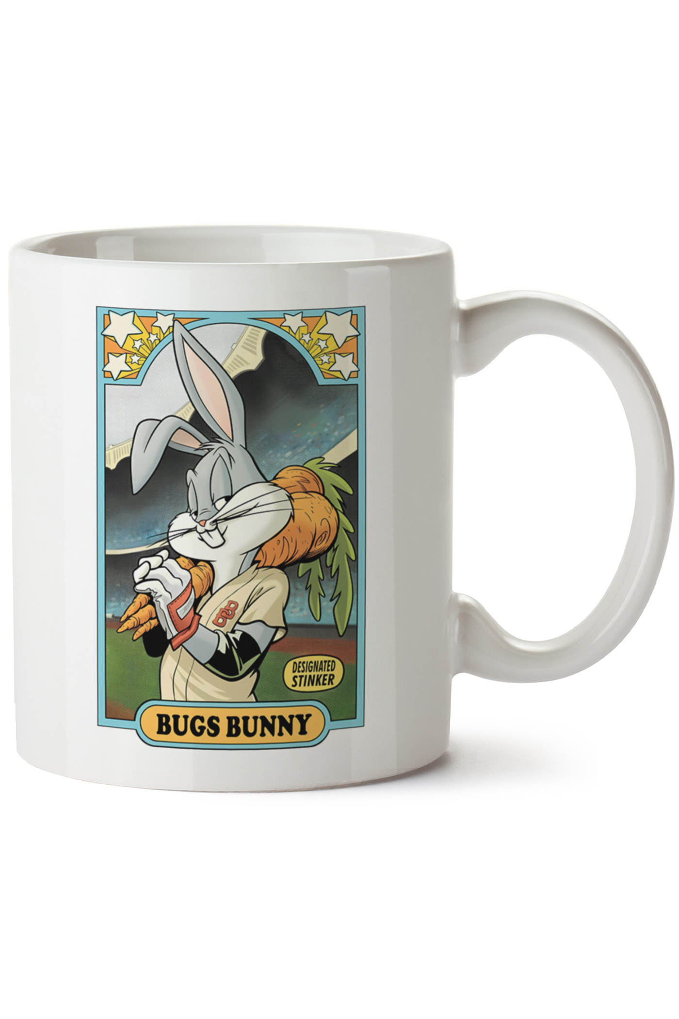 Bugs Bunny Baskılı Porselen Kupa Bardak