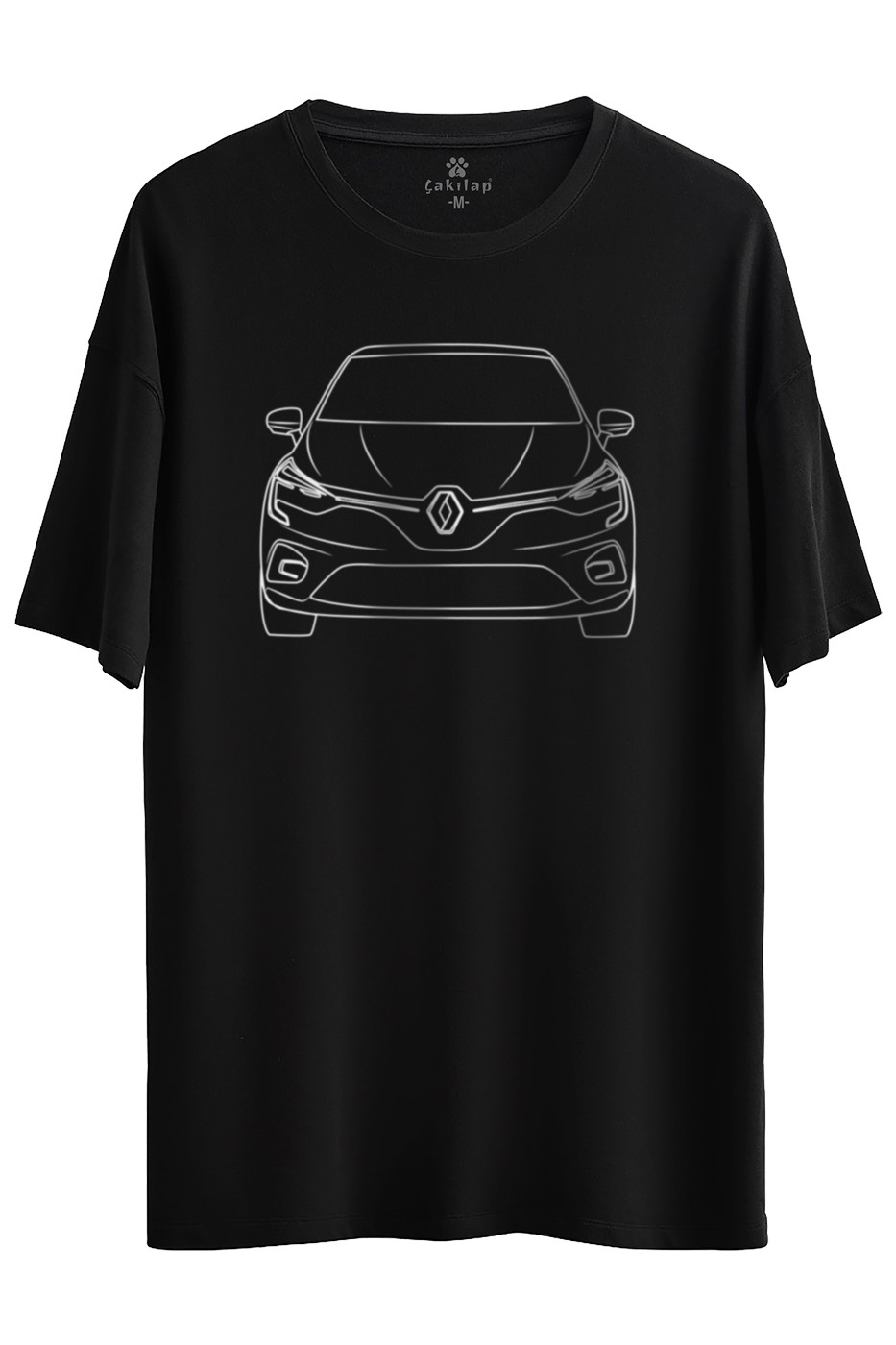 Renault Clio 6 Baskılı Oversize Tişört