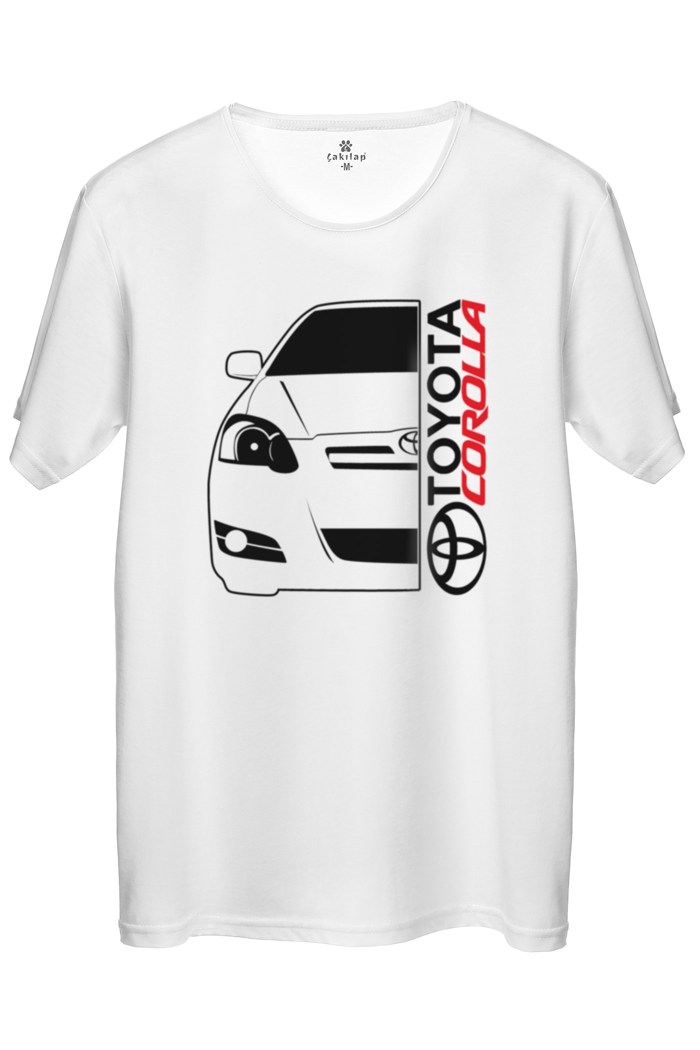 Toyota Corollae120 Baskılı Regular Tişört