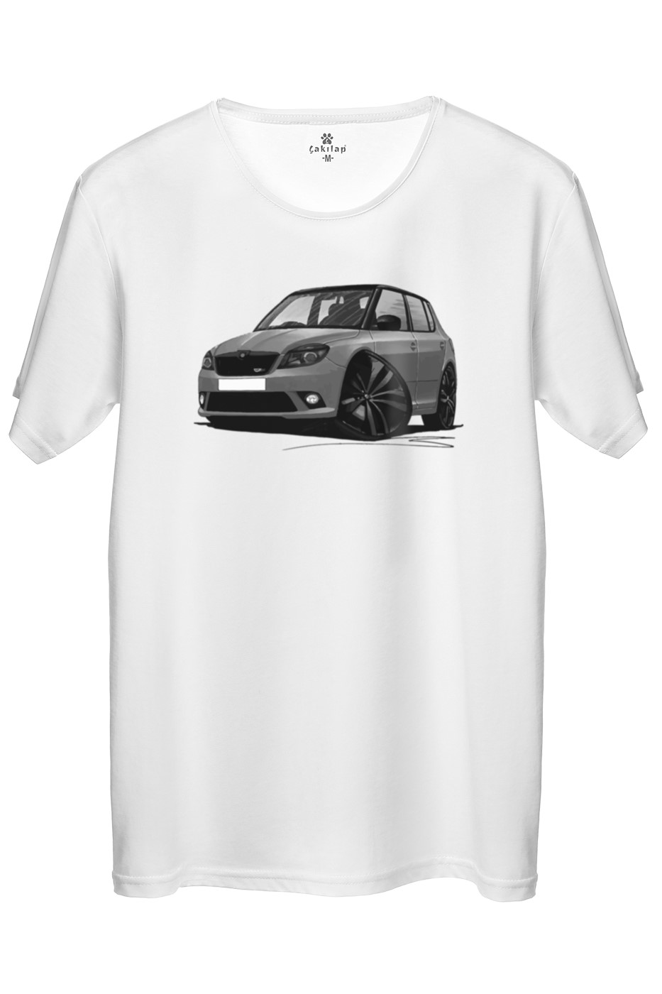 Skoda Fabia2 Baskılı Regular Tişört