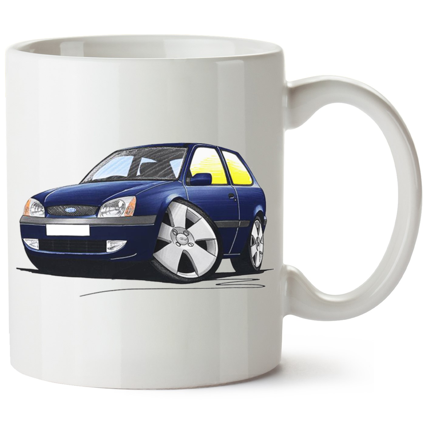 Ford Fiesta Mk5 Baskılı Porselen Kupa Bardak