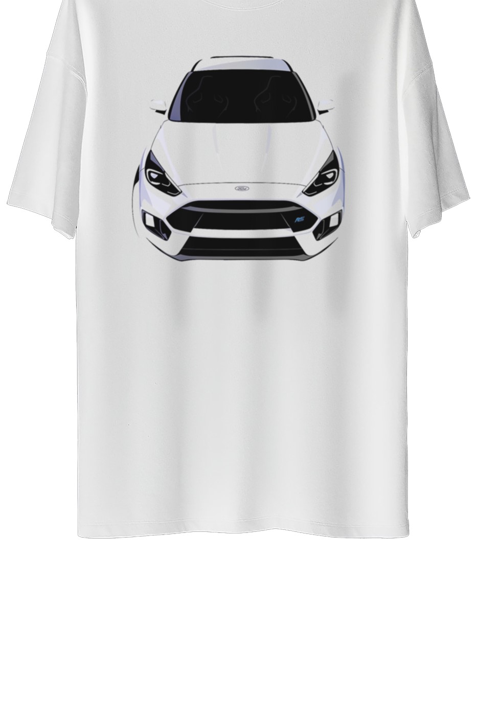 Ford Focus Mk3 Baskılı Oversize Tişört