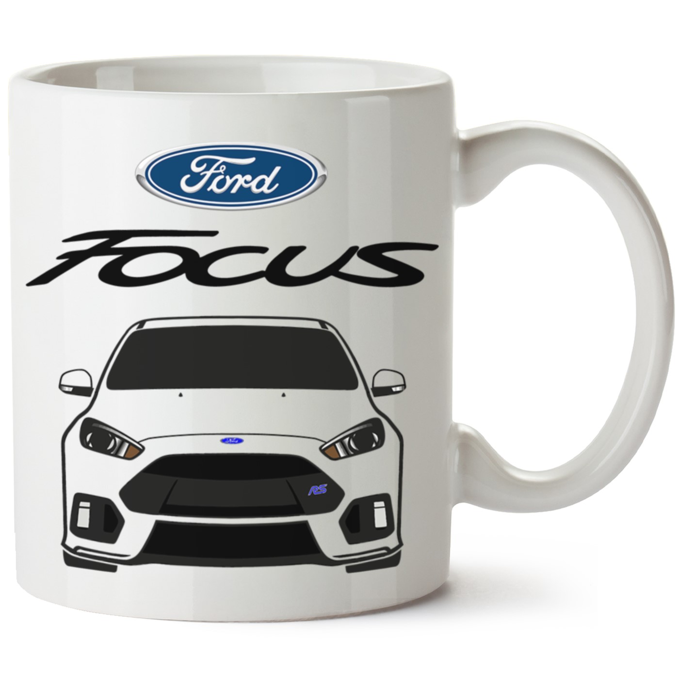 Ford Focus Mk3 Baskılı Porselen Kupa Bardak