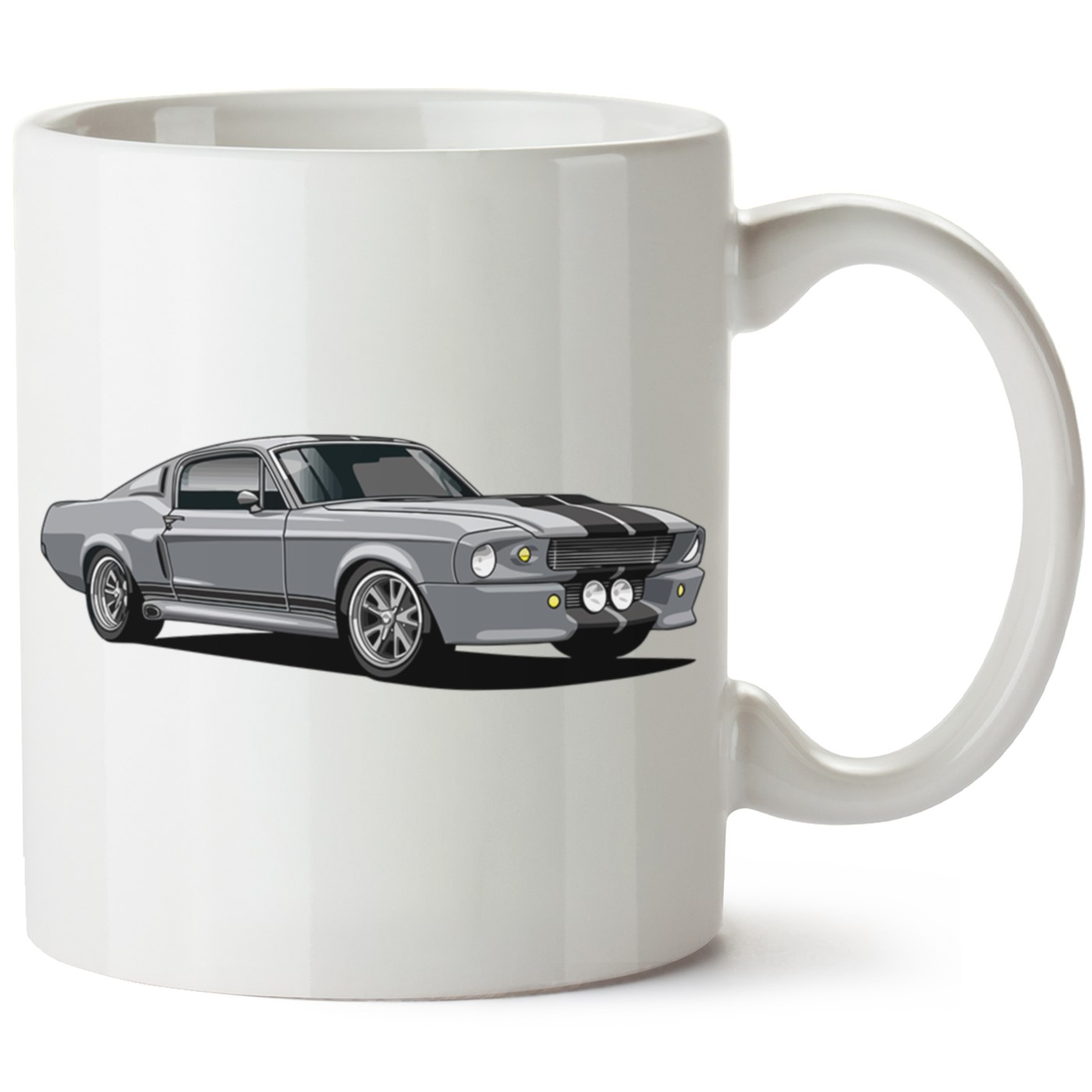 Ford Mustang Baskılı Porselen Kupa Bardak