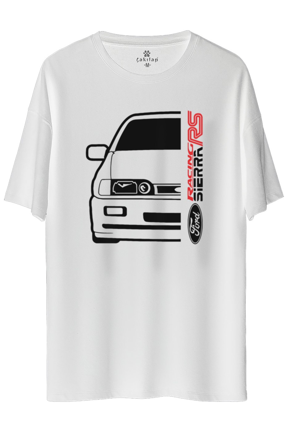 Ford Sierra Baskılı Oversize Tişört