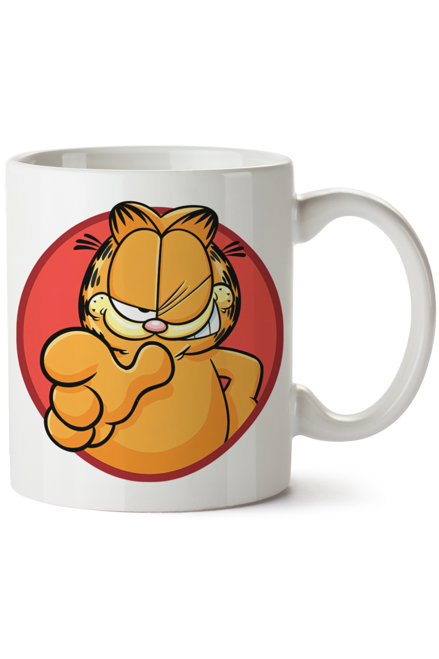 Garfield Baskılı Porselen Kupa Bardak