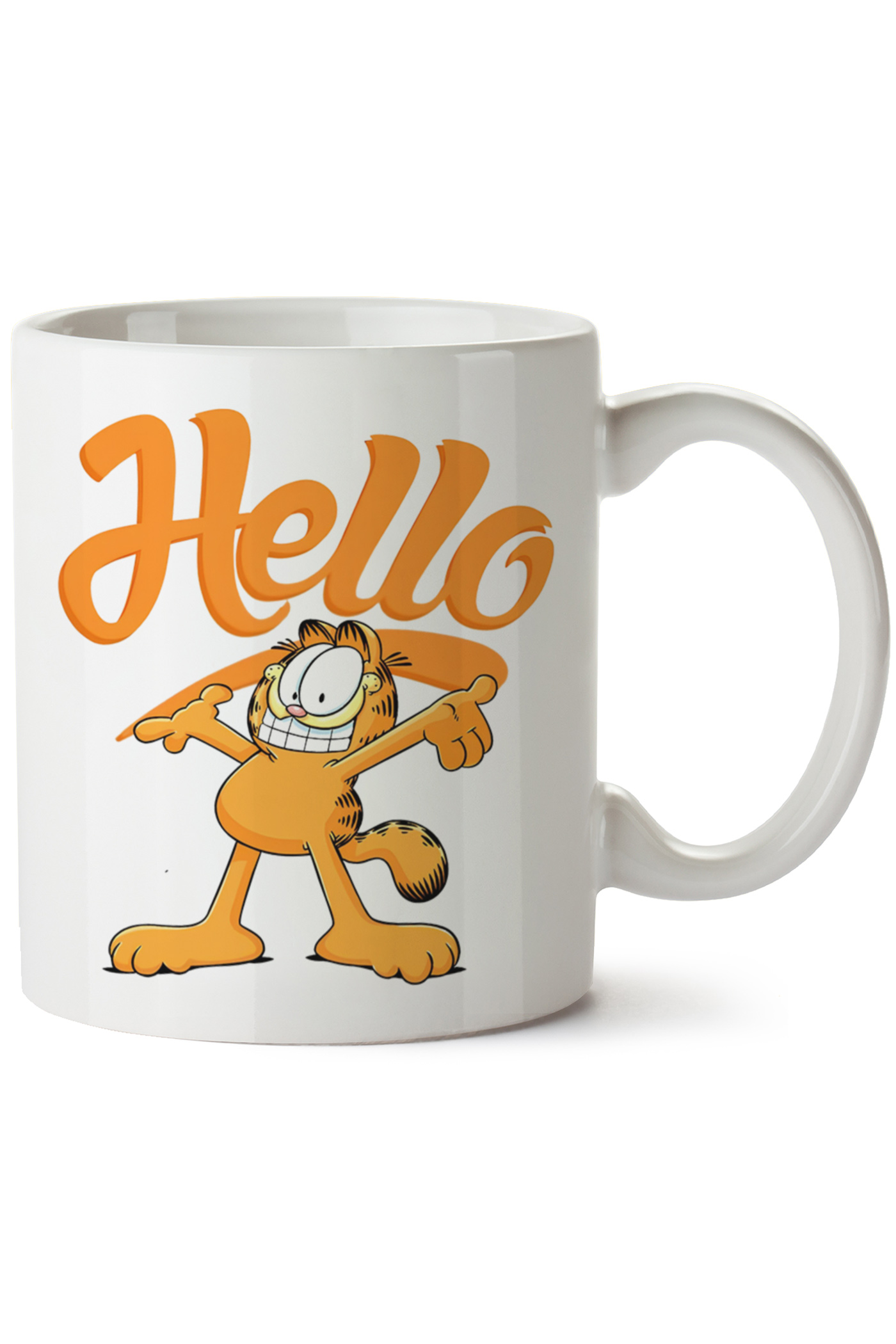 Garfield Baskılı Porselen Kupa Bardak