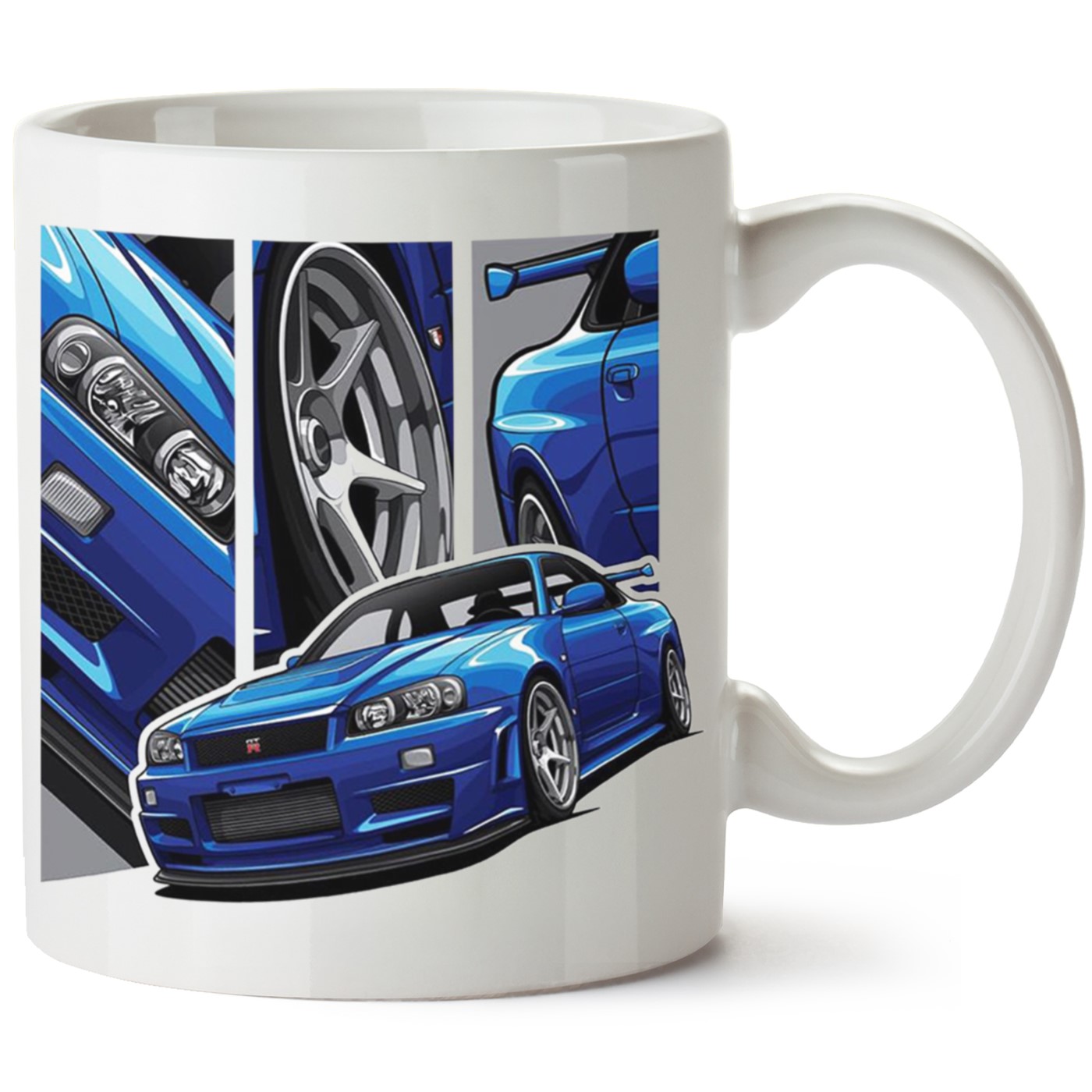 Nissan R34 Baskılı Porselen Kupa Bardak