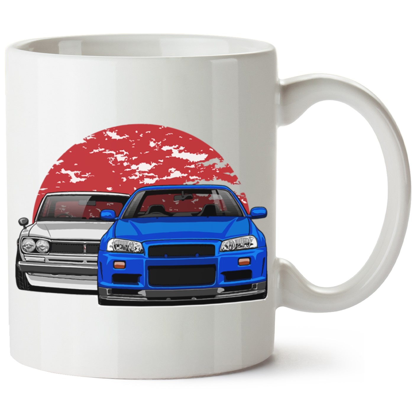 Nissan R34 Baskılı Porselen Kupa Bardak