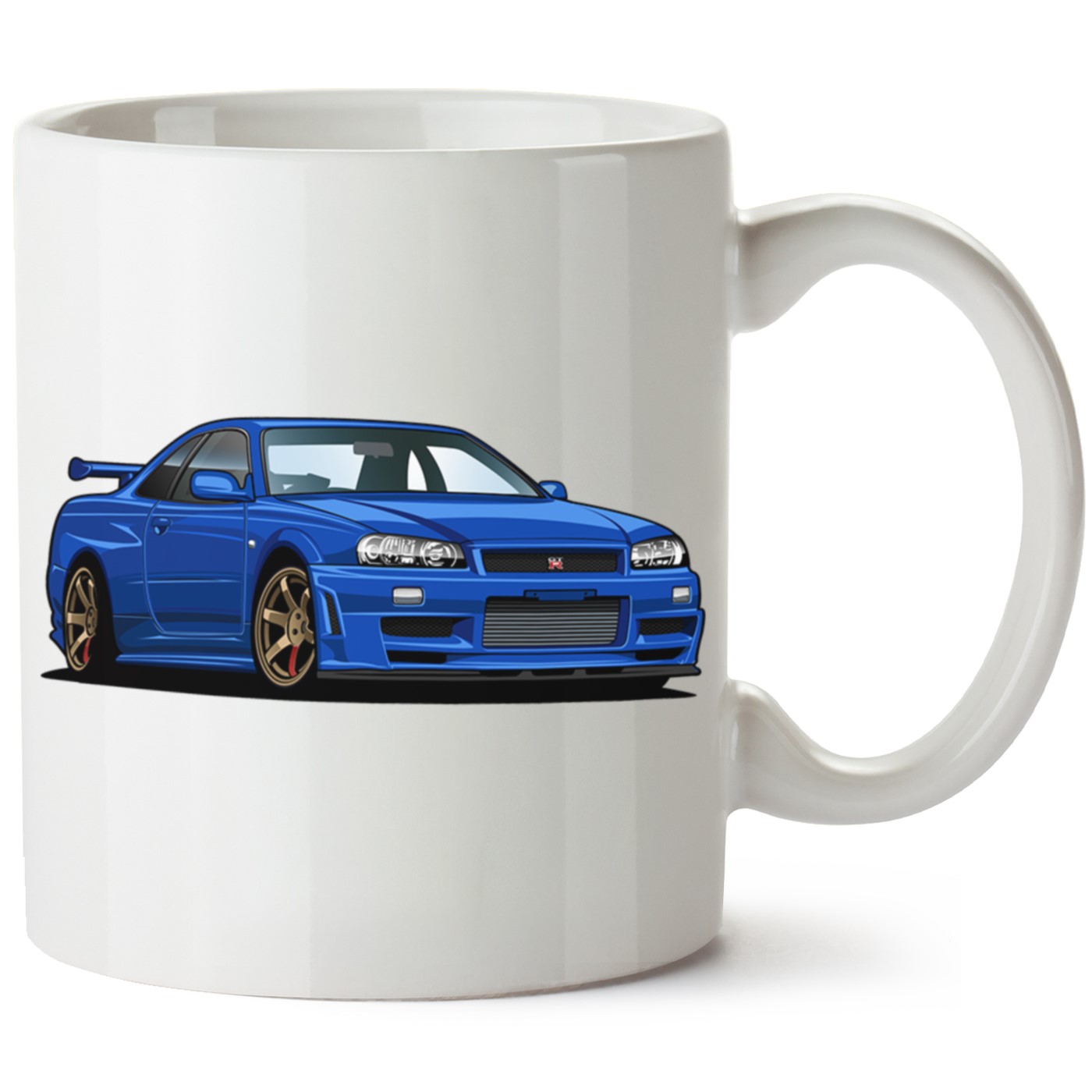 Nissan R34 Baskılı Porselen Kupa Bardak