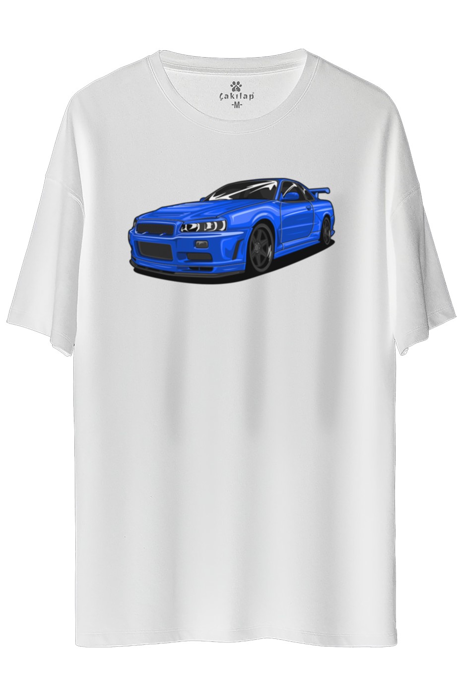 Nissan R34 Baskılı Oversize Tişört