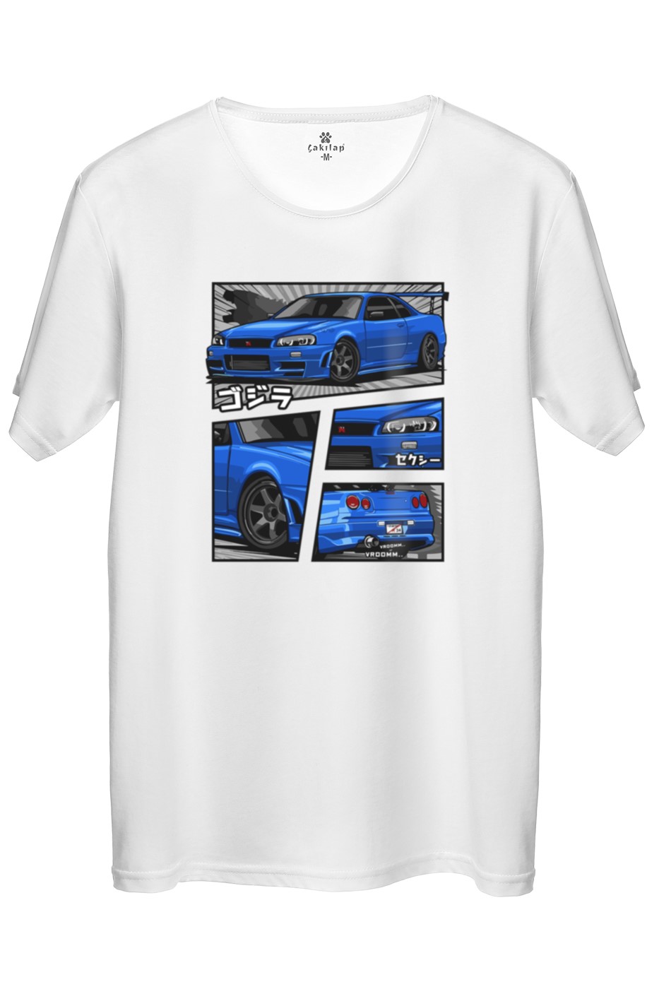 Nissan R34 Baskılı Regular Tişört