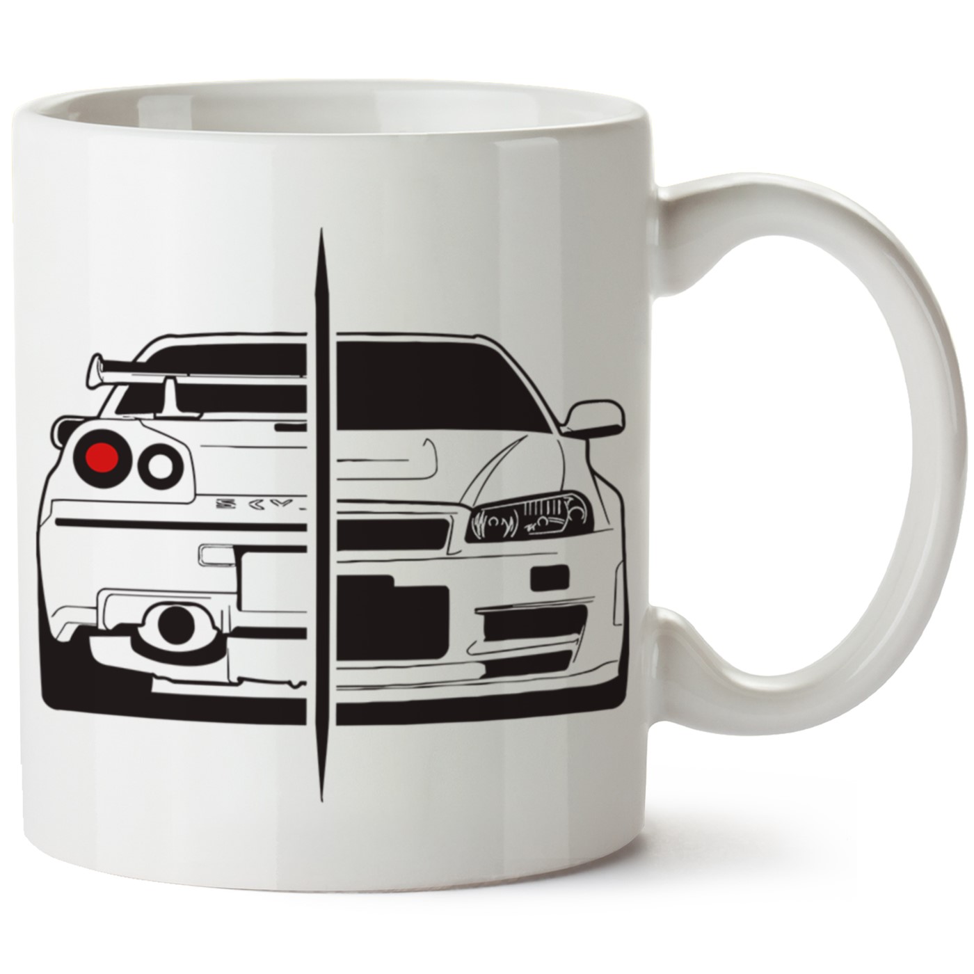 Nissan R34 Baskılı Porselen Kupa Bardak