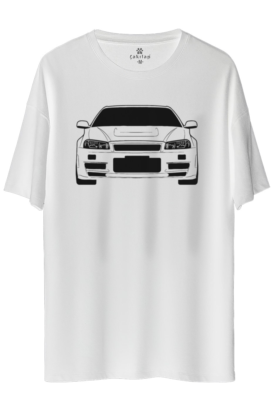 Nissan R34 Baskılı Oversize Tişört