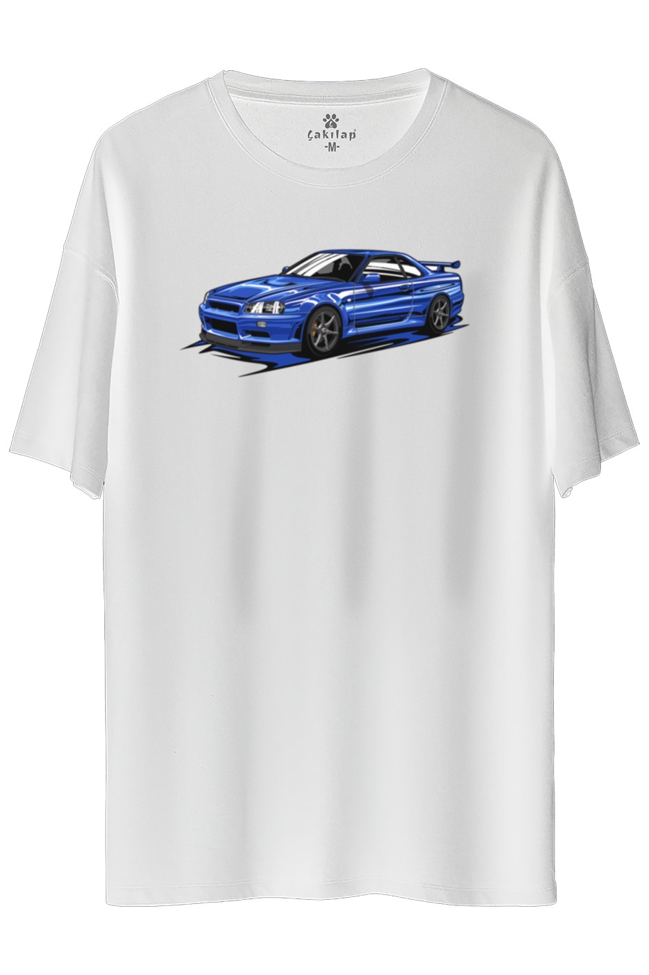 Nissan R34 Baskılı Oversize Tişört