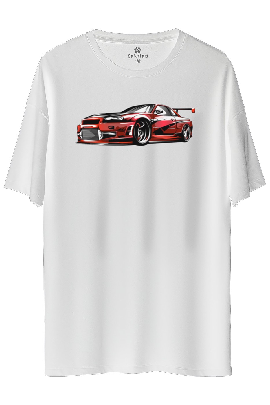 Nissan R34 Baskılı Oversize Tişört