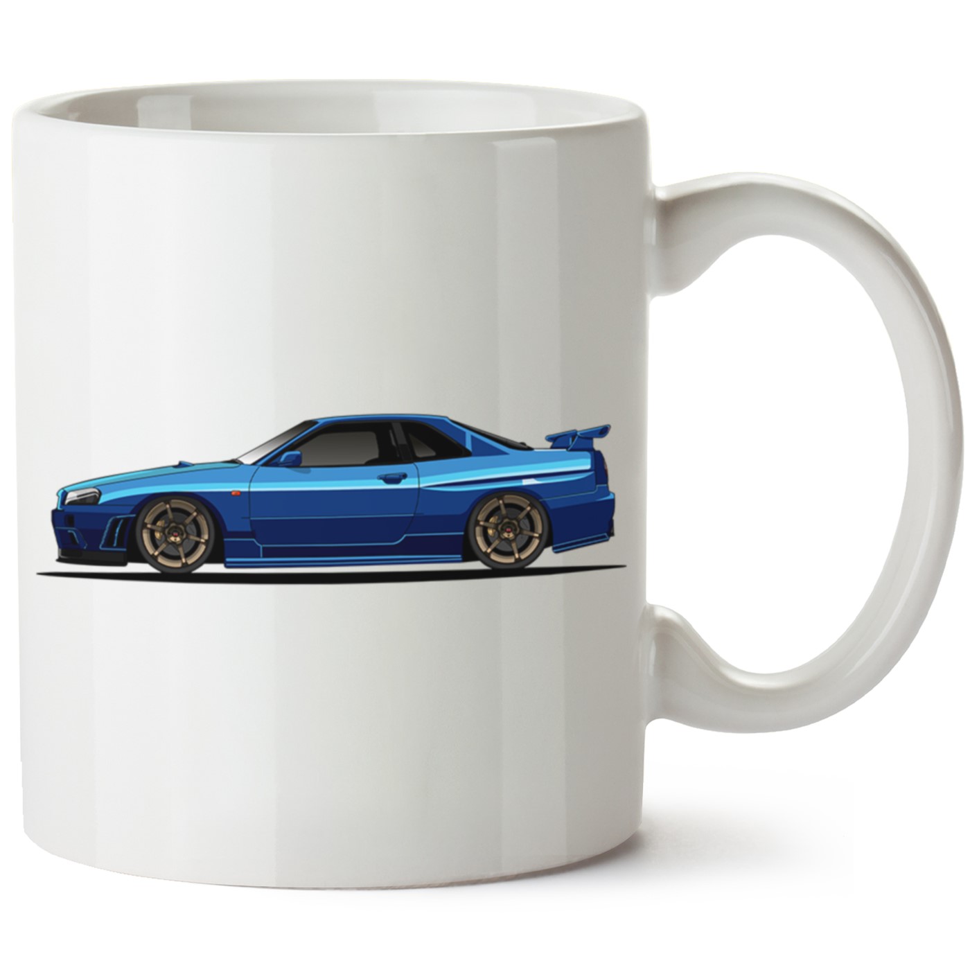 Nissan R34 Baskılı Porselen Kupa Bardak