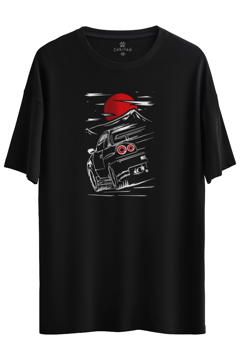 Nissan R34 Baskılı Oversize Tişört