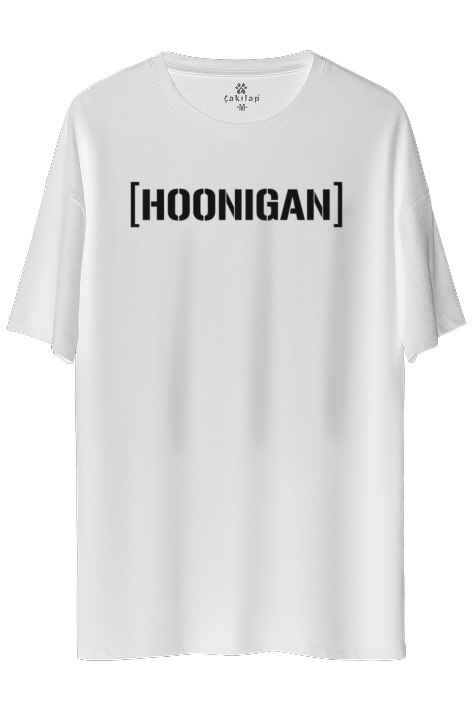 Hoonigan Baskılı Oversize Tişört
