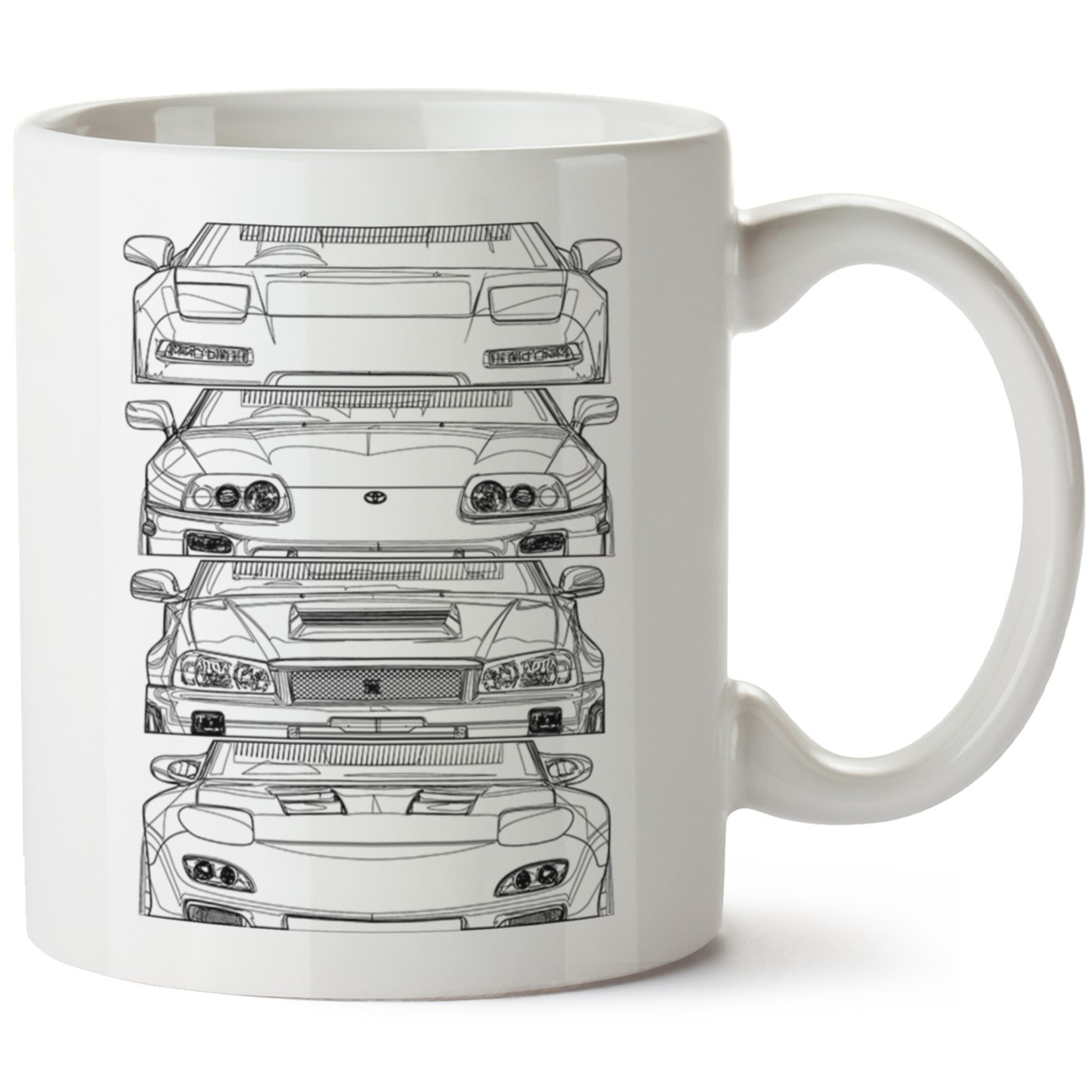 Nissan Jdm Baskılı Porselen Kupa Bardak