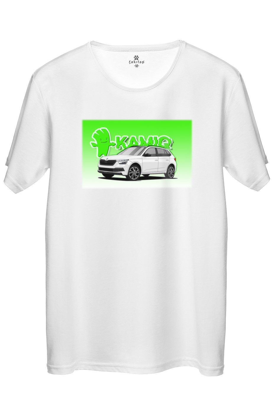 Skoda Kamiq Baskılı Regular Tişört