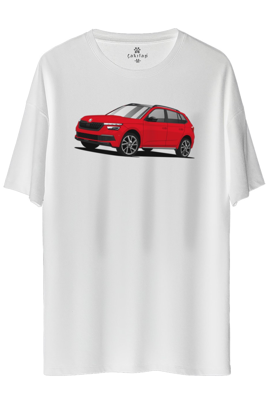 Skoda Kamiq Baskılı Oversize Tişört